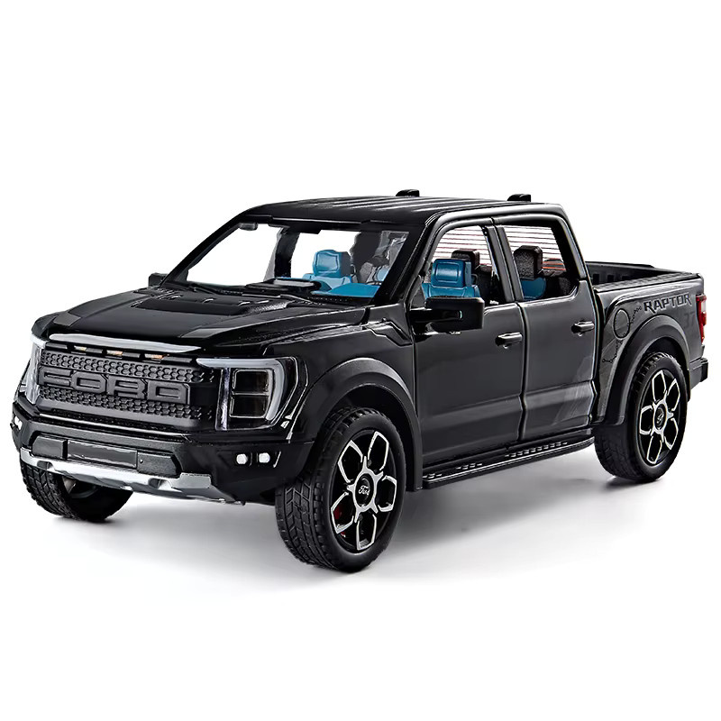 Ford Raptor F-150, Legierungsautomodell, 1:20, mit Ton- und Beleuchtungsfunktionen - Bild 2