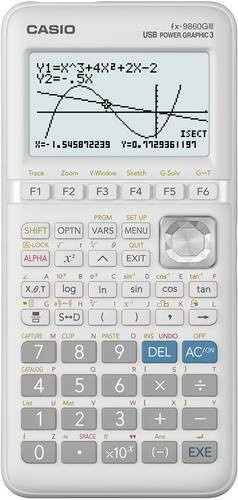 Casio FX-9860GIII Grafikrechner Schwarz Silber B/H/T: 184 x 91,5 x 21,2 mm - Bild 1