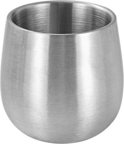 Xujun Edelstahl Wasserbecher für Kinder, tropfsicher und wärmeisolierend, Silber, 150 ml - Bild 1