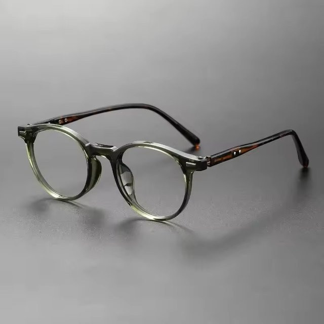 LOERHUNAR Korrektionsbrille, Rund, Vollrand, TR90, Unisex - Bild 1