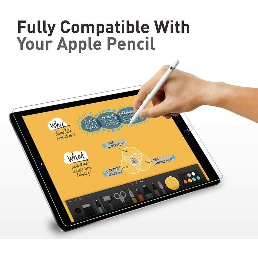 Transparentes gehärtetes Glas Displayschutzfolie für Apple iPad Pro 11 2024, iPad Air 5, iPad Mini 7 6 5 4 und iPad 10 9 8 7 10.2 Zoll - Bild 3