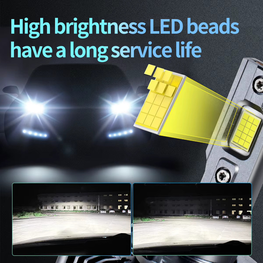 Ultrahelle Canbus LED-Scheinwerferlampen für Autoscheinwerfer in Silber, Plug-and-Play, kompatibel mit D1S D2S D3S D4S D8S - Bild 5
