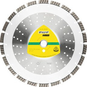 Klingspor DT 612 UT Diamanttrennscheibe Standard Turbo für Beton in Silber, Durchmesser: 40 mm, Breite: 3,6 mm, Bohrung: 20 mm - Bild 1