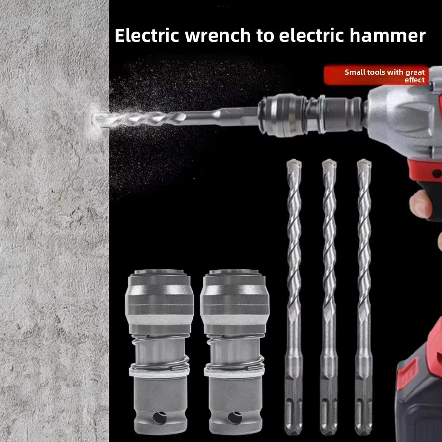 ZHOUYAN Elektrohammer Umwandlungsadapter in Silber für quadratische Schnittstellen - Bild 3