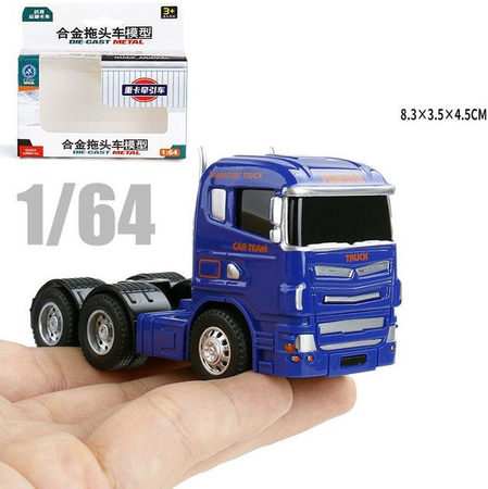 Linyi toy car Scania Container-LKW, Miniaturmodell, 1:64, Metall, mit Rückziehmotor