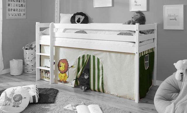 TiCAA Vorhang für Kinder mit Motiv in Multicolour für Hochbetten und Etagenbetten - Bild 1