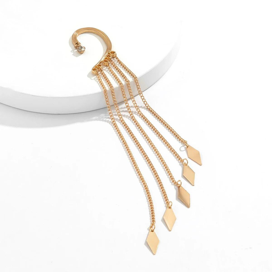 Ingemark Clip-Ohrringe, Gold, Zirkonia, Damen - Bild 3