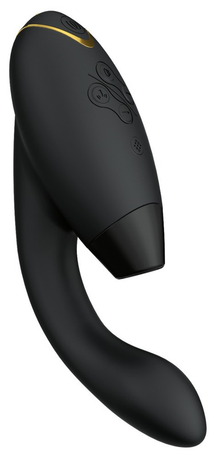 Womanizer DUO 2 Pulsator mit G-Punkt-Vibrator in Schwarz - Bild 3