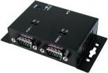 Exsys EX-1332HMV Serieller USB-Adapter mit RS-232/422/485 x 2 in Schwarz - Bild 1