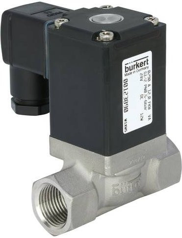 Bürkert Direktgesteuertes Ventil 66381 0290 in Schwarz mit G 3/4 Muffe und 24 V/DC - Bild 1