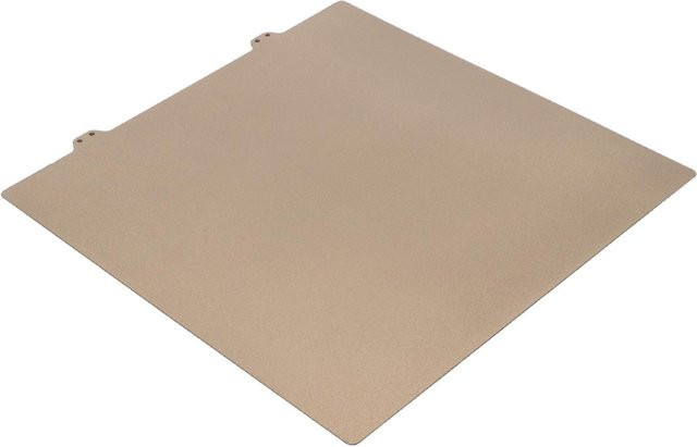 DIYelecs 3D Drucker Bauplatte mit strukturierter PEI-Beschriftung und 3D-Stern-Struktur, Farbe: Weiß, B/T: 300 x 300 mm - Bild 1