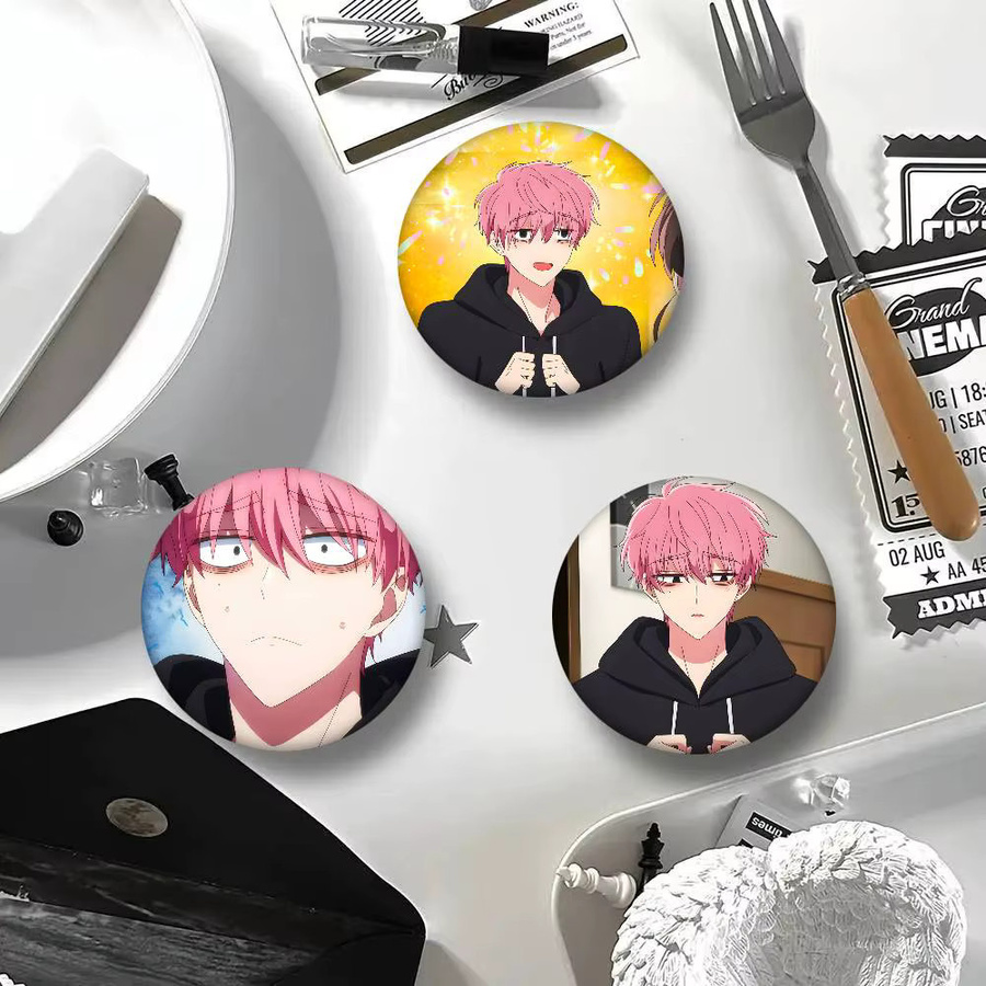 Brosche Tamon Fukuhara Anime-Charaktere, Runde Anstecknadel - Bild 4