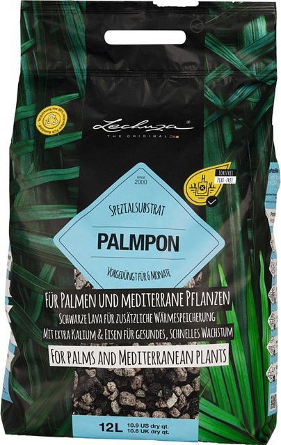 Lechuza Pflanzsubstrat Palm Pon 12 Spezialsubstrat für Palmen und mediterrane Pflanzen in Neutral - Bild 1