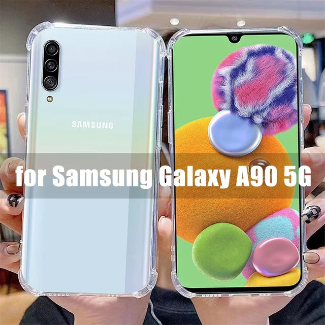 Transparente Silikon Schutzhülle für Samsung Galaxy A73 5G und Samsung A90 5G mit 6,7 Zoll Display - Bild 1