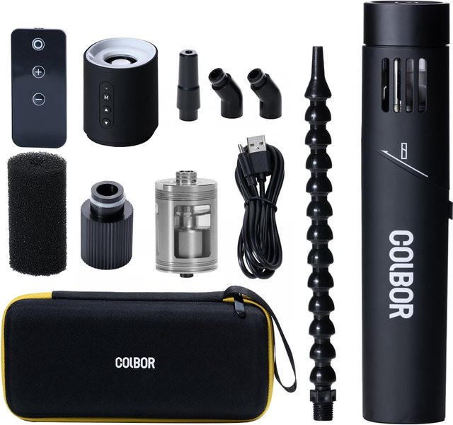 ZuiyouBaby1 Tragbare Handheld Nebelmaschine 40W mit RGB-Licht und Fernbedienung in Schwarz - Bild 1
