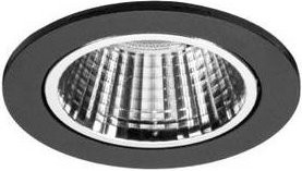 Brumberg LED-Einbauleuchte 41611184DA, rund, dimmbar, kühles Weiß, Silber/Schwarz/Weiß - Bild 1