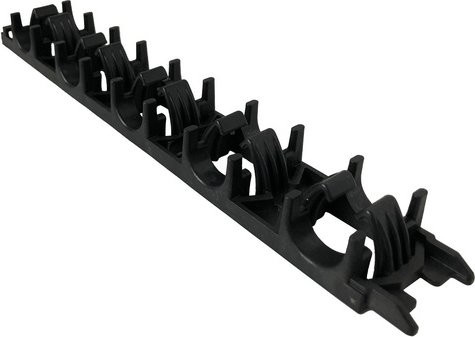 HoWaTech Clamp Flächenheizung aus PE-RT in Schwarz, Breite: 4,4 cm, Länge: 100 cm - Bild 1