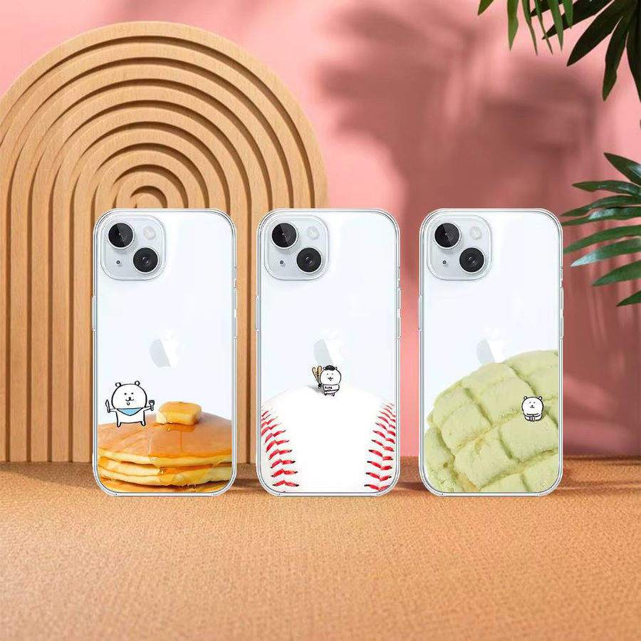 Transparente Handyhülle mit Bären-Design für Apple iPhone Modelle - Bild 2