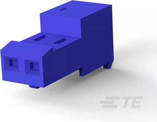 TE Connectivity Buchsengehäuse-Kabel 3-640470-2 in Blau - Bild 1