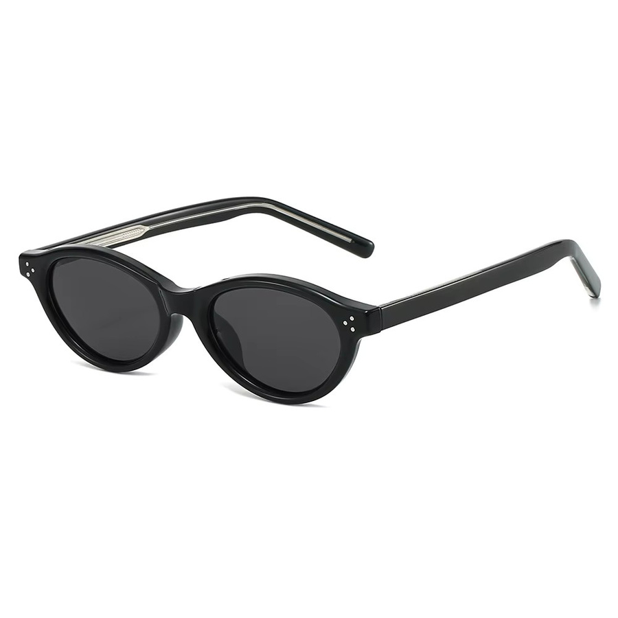 TAC Sonnenbrille Cat Eye, Vollrand, Schwarz, Kunststoff, Damen, polarisiert - Bild 2