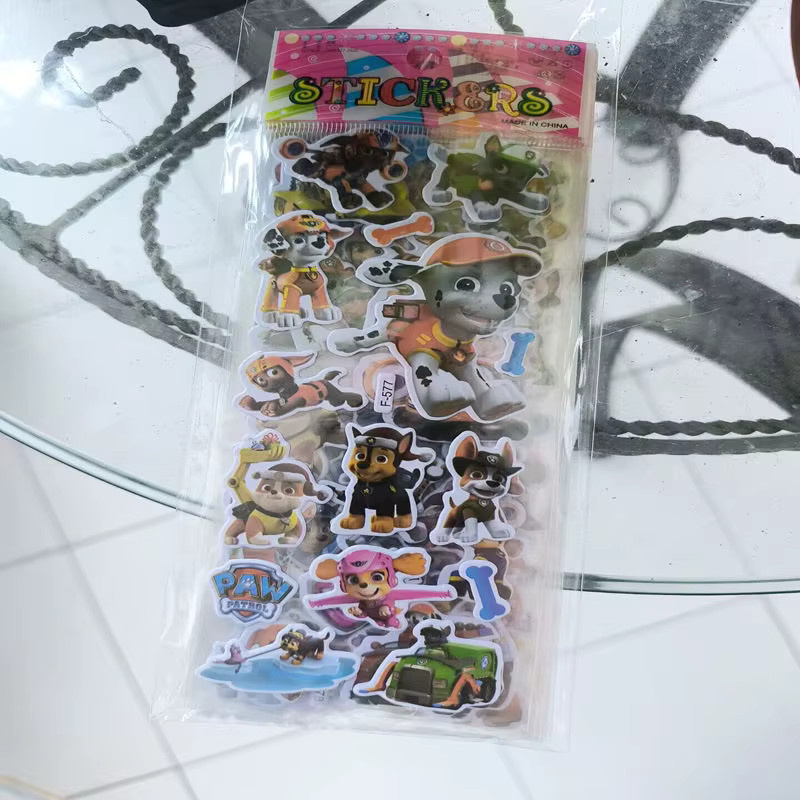 Paw Patrol Hund Spielzeug Aufkleber, 6-teiliges Set, 12-teiliges Set - Bild 3