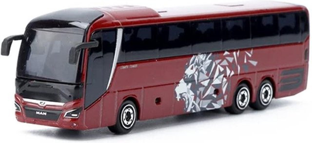 Majorette Mann Pendelbus Reisebus, Legierungsauto, 1:110, ab 14 Jahren - Bild 1
