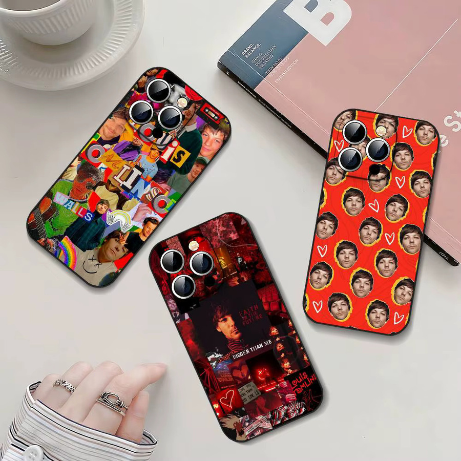 Louis William-T-Tomlinson Silikon Schutzhülle für Apple iPhone in Multicolor - Bild 4
