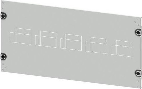 Siemens Blende 8PQ2035-8BA17 in Silber, B: 80,0 cm, H: 35,0 cm - Bild 1