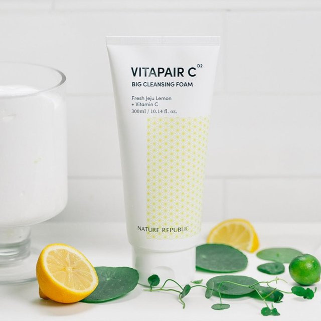 Nature Republic Vitapair C Schaumreiniger, 300 ml, Vitamin C - Bild 1