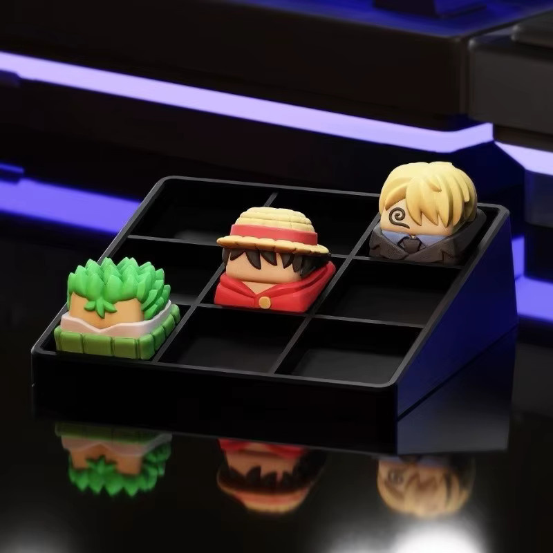 One Piece Sanji Cartoon 3D-Tastenkappe Anime-Tastatur-Dekoration in Multicolour - Bild 2