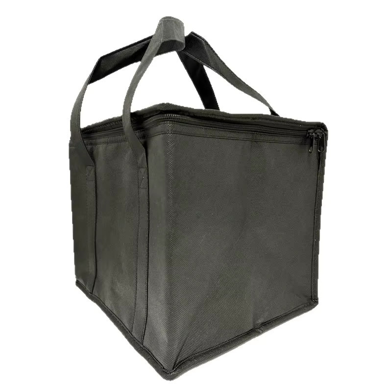 Homefish XL Isolierte Kühltasche in Schwarz für Lebensmittel und Pizza - Bild 3