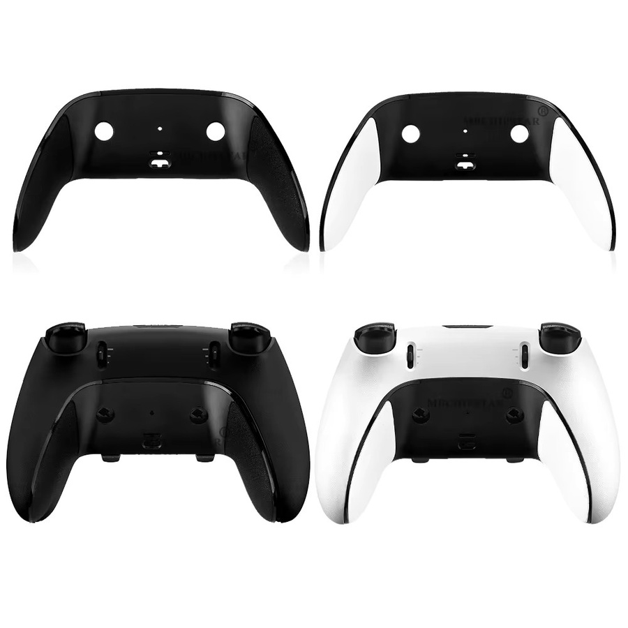 MBCHIPSTAR Anti-Slip Rückseiten-Schutzhülle für PS5 Controller in Schwarz und Weiß - Bild 3