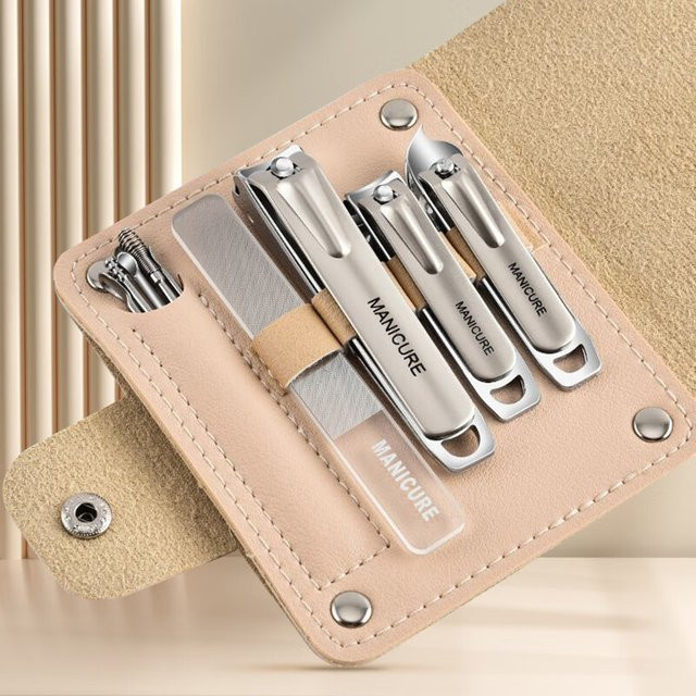 Ouriner Nagelknipser-Set, 10-teilig, Edelstahl, Unisex - Bild 1