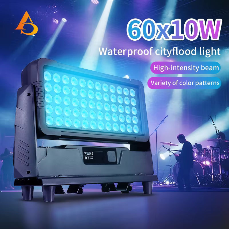 AICPOSE LED DMX 4in1 RGBW Wandfluter Außenbeleuchtung IP65 für Bühnen und Party-Licht - Bild 2