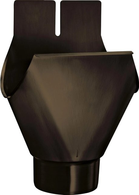 Einhangstutzen Sarei 250/80 in RAL 8028 Braun - Bild 1