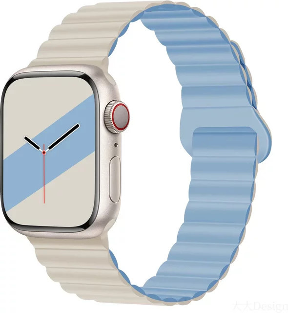 Apple Watch Series Armband, Silikon, Magnetband - Bild 1