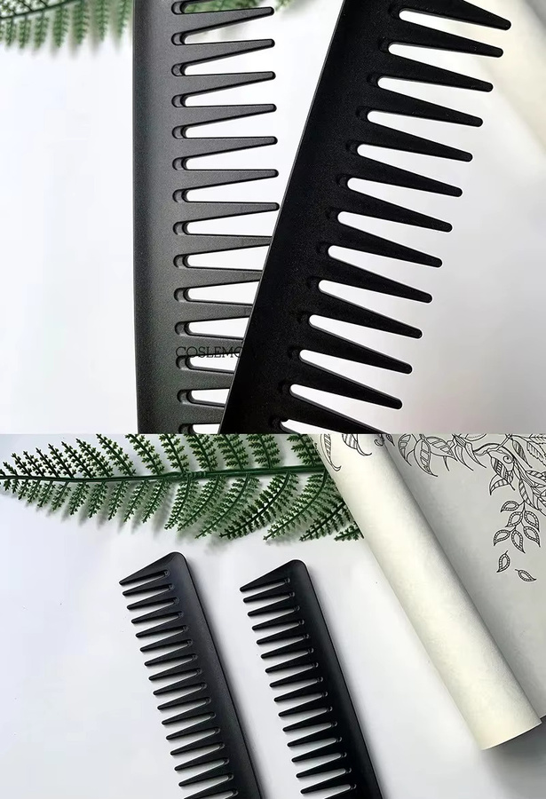 Breitzahnkamm für lockiges, trockenes Haar, Unisex - Bild 2