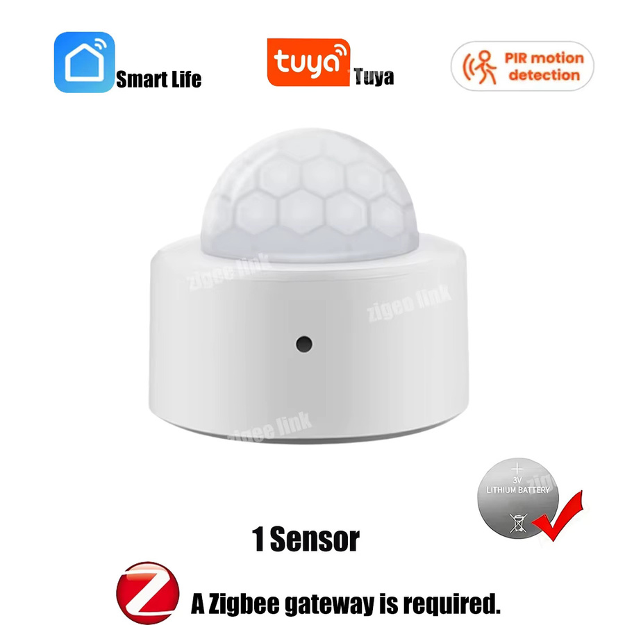 Zigbee 3.0 Mini PIR Bewegungsmelder Weiß – Drahtloser Infrarot-Körperdetektor für Smart Life App, Alexa und Google Home - Bild 7