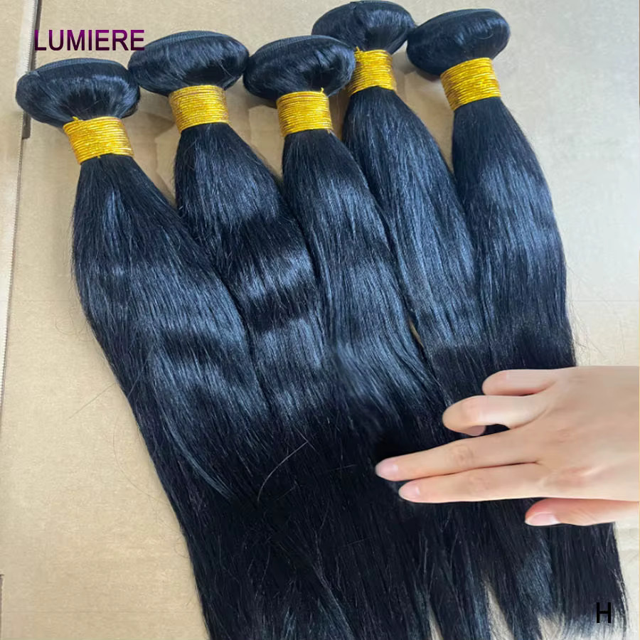 Lumiere Hair Brasilianisches Echthaar Weave-Bündel-Set, 3/4 Bündel - Bild 7