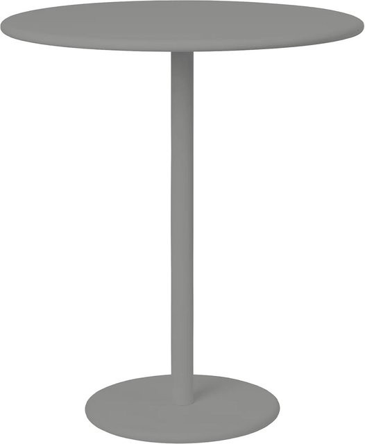 Blomus Beistelltisch Stay Outdoor in Granite Gray aus Aluminium mit modernem Design, Durchmesser: 40 cm, Höhe: 45 cm - Bild 1