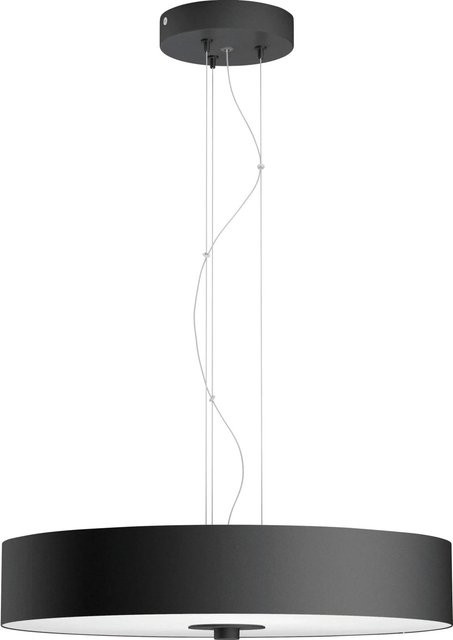 Philips Hue Pendelleuchte White Ambiance Schwarz mit Dimmer und Bluetooth, höhenverstellbar, B/T/H: 120 x 150 x 120 cm - Bild 1