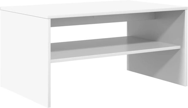 vidaXL Couchtisch modern in Weiß aus Holzwerkstoff, B/T/H: 80 x 50 x 40 cm - Bild 1