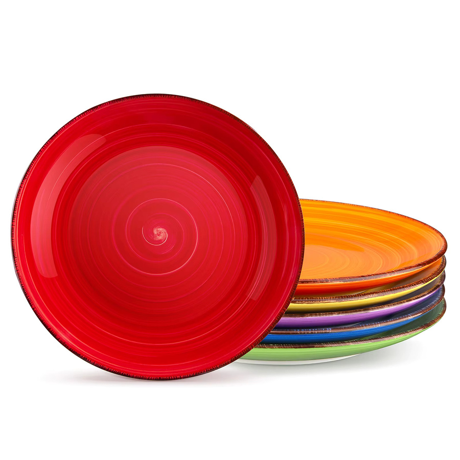 Vancasso Steinzeug Geschirrset Bonita in Multicolour bestehend aus Frühstückstellern, Desserttellern, Müslischalen und Tassen - Bild 4