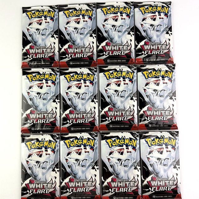 Bandai Pokémon Black Bolt White Flare Booster Battle, Sammelkarten, 10/20 Stück - Bild 1