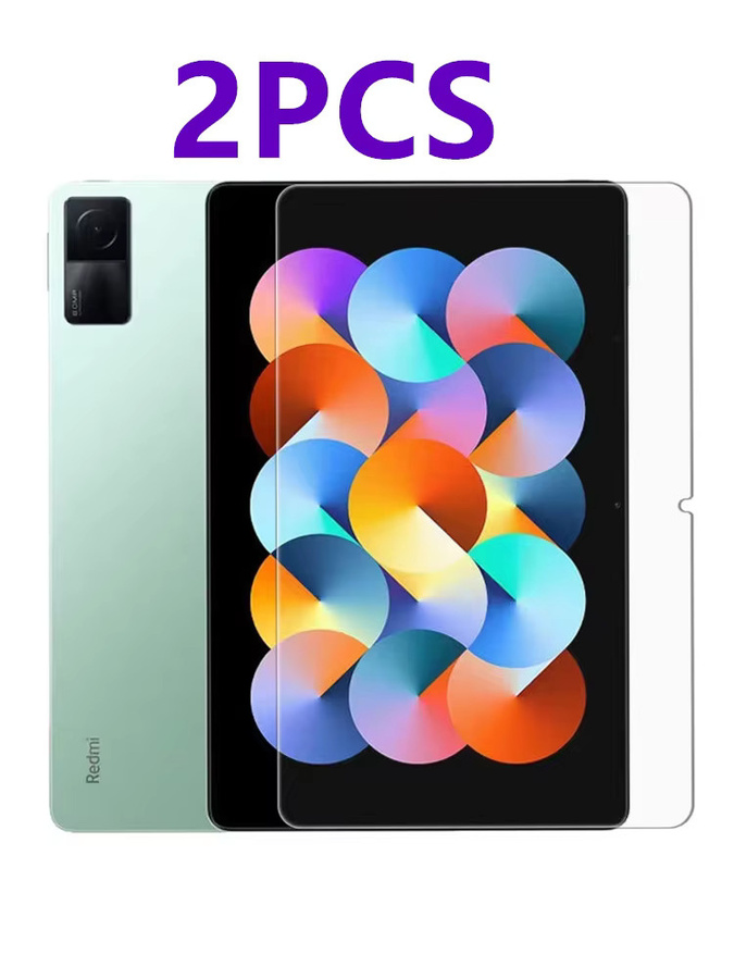 2er-Pack Displayschutzfolie aus gehärtetem Glas für Xiaomi Redmi Pad 10,61 Zoll 2022, transparent, kratzfest und anti-fingerabdruck - Bild 6