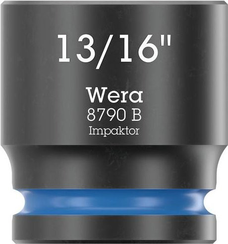 Wera Impaktor 8790 B Außen-Sechskant Steckschlüsseleinsatz 13/16 Zoll 3/8 in Schwarz - Bild 1
