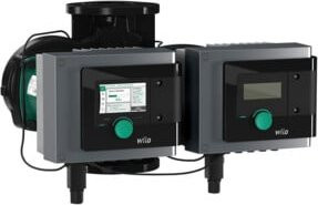 Wilo Nassläufer-Doppelpumpe Stratos MAXO-D 80/0,5-6, PN 16, Flansch, Grau - Bild 1