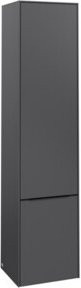 V&B Hochschrank Subway 3.0 in Schwarz und Grau, B: 40 cm, H: 171 cm, T: 36,2 cm - Bild 1