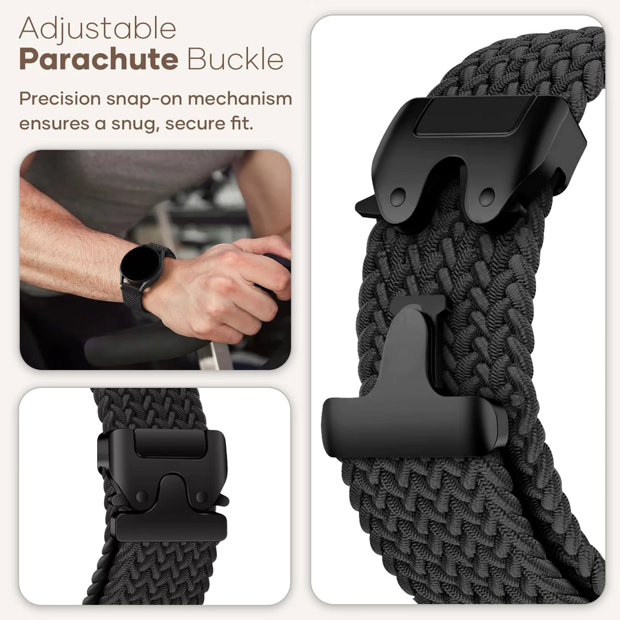 Parachute Armband, Textil/NATO, Unisex, 20mm 22mm - Bild 2
