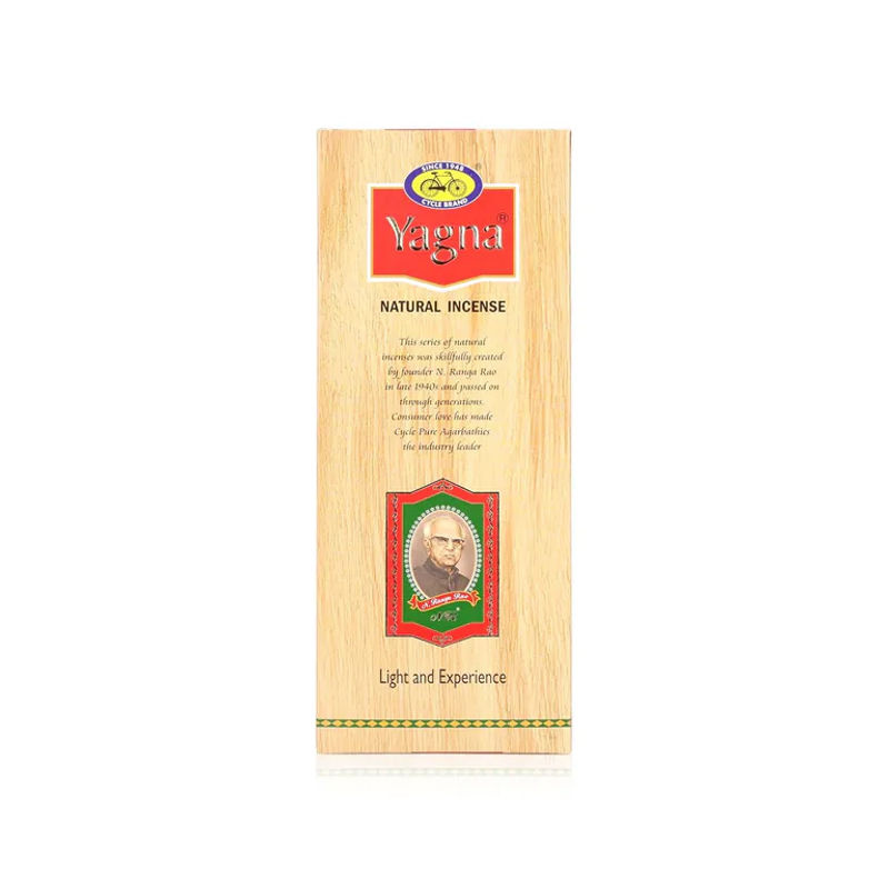 Cycle Pure Yagna Räucherstäbchen Masala Agarbatti mit Sandelholz-Aroma, 70g - Bild 2